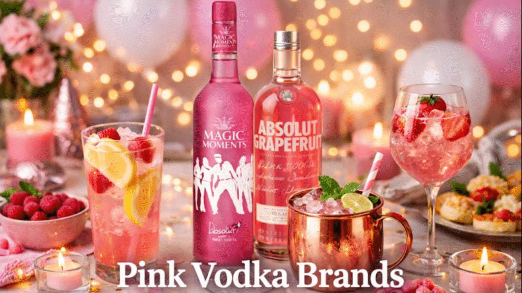 Pink Vodka Brands