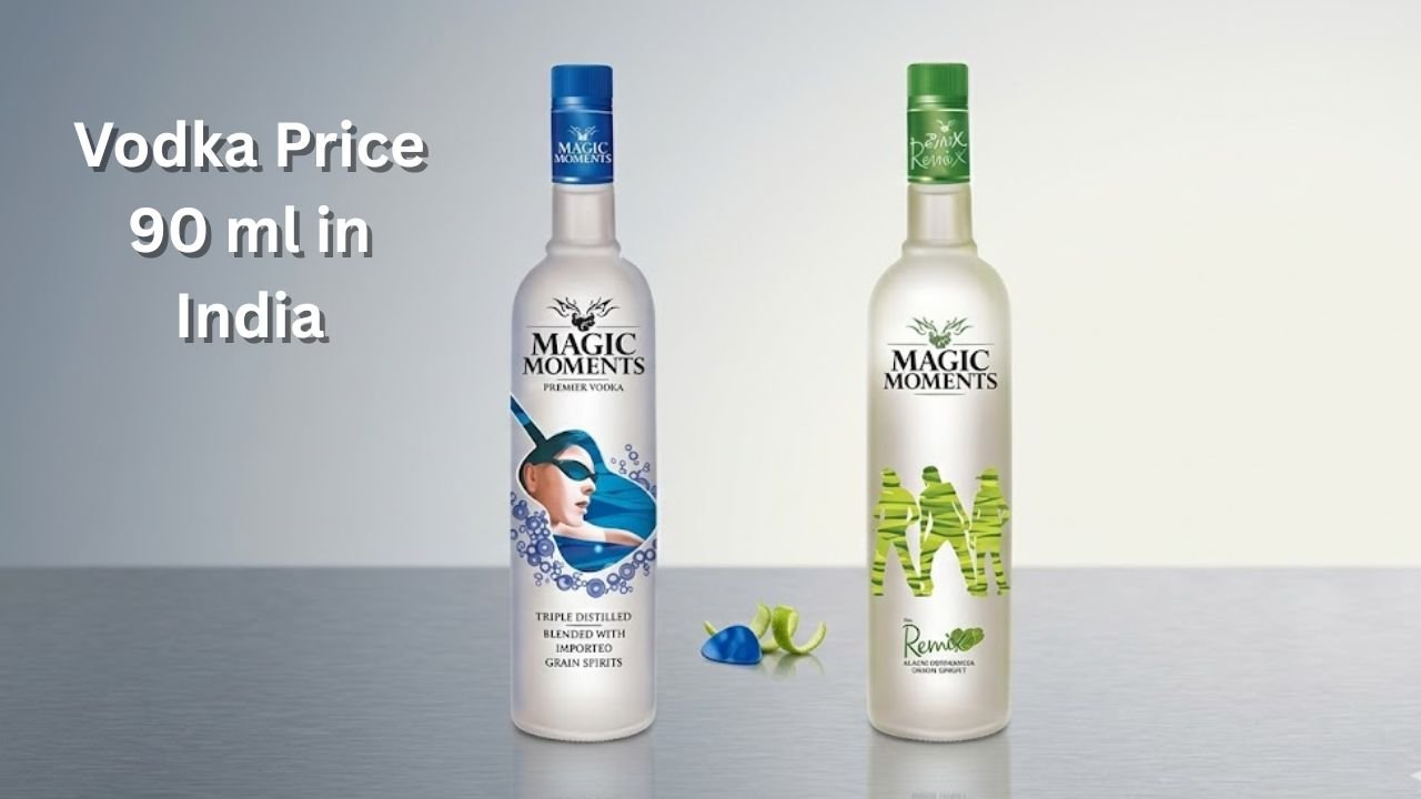 Vodka Price 90 ml in India