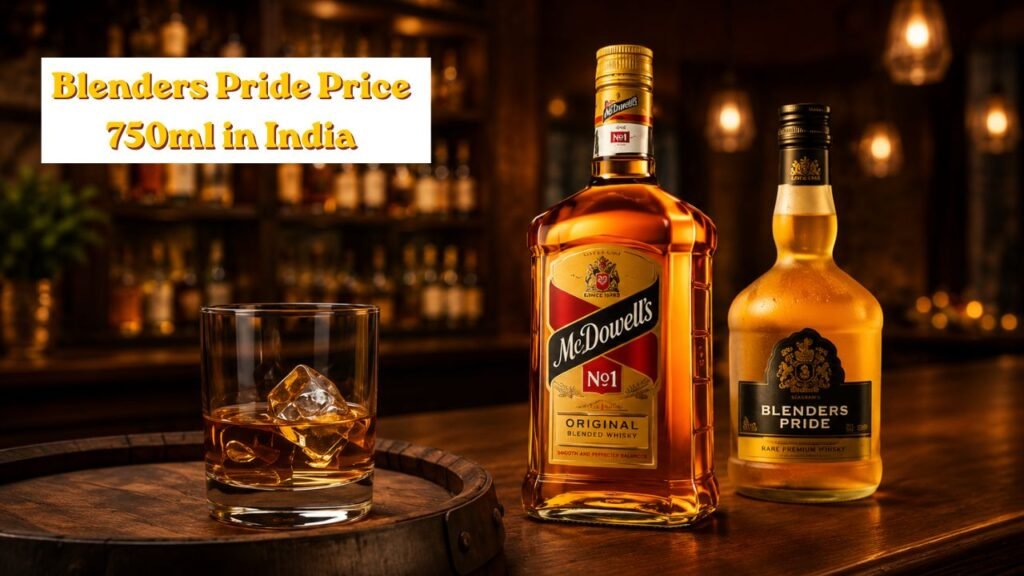 Blenders Pride Price 750ml in India 2026 – Updated Whisky Rates & Buying Guide